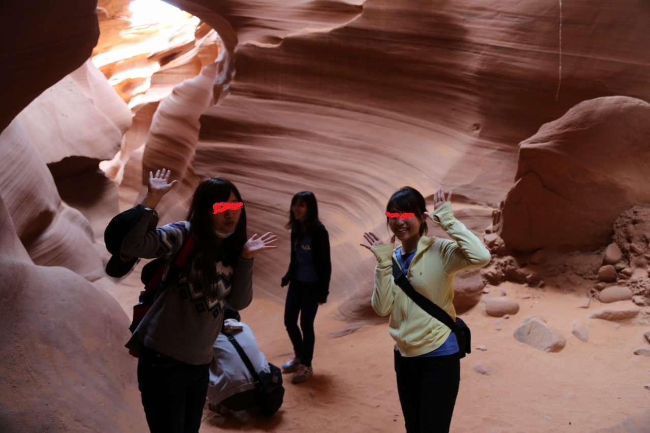 アンテロープ・キャニオン　Antelope Canyon　アメリカ合衆国　アリゾナ州　ページ(Page, Arizona)