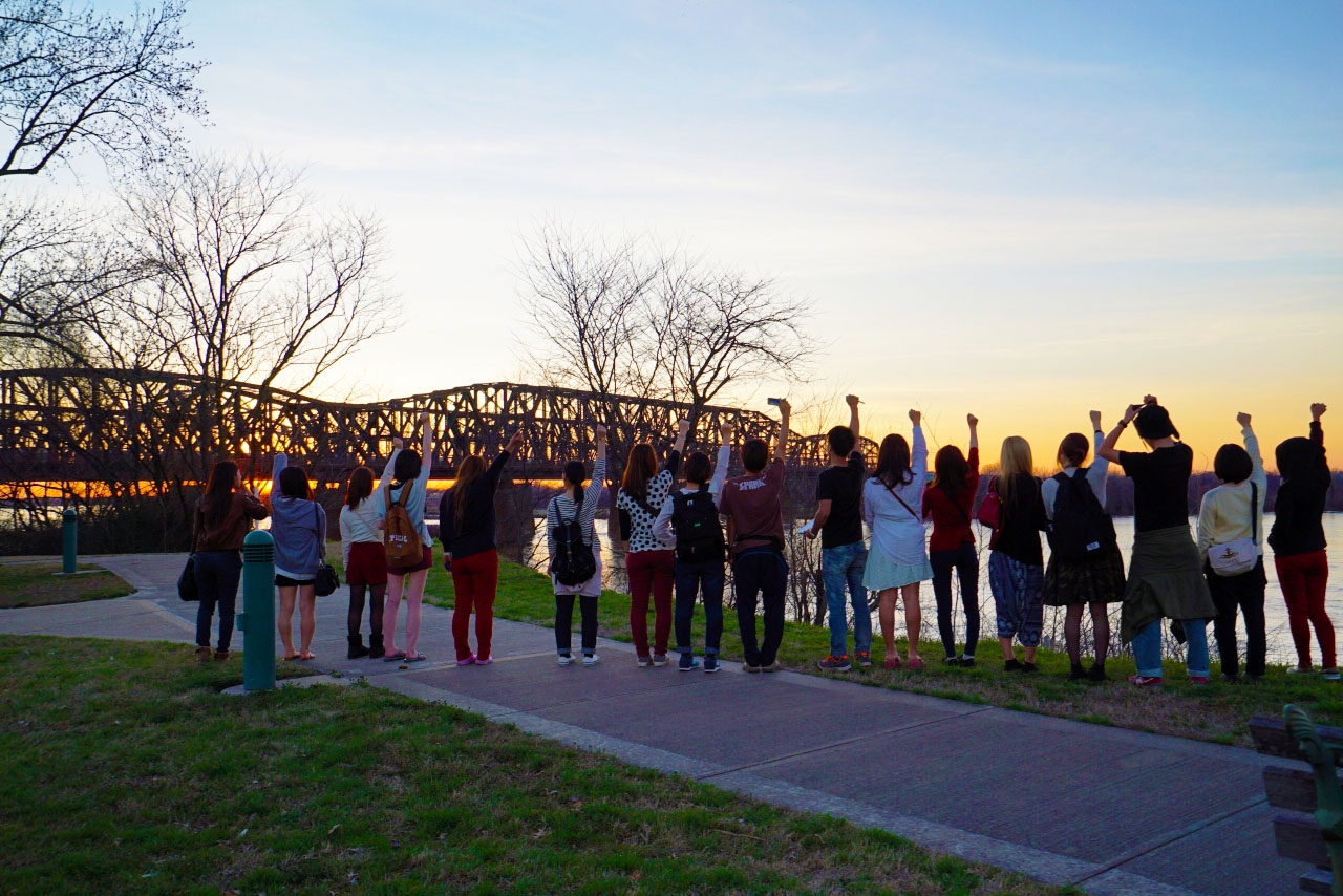 青春　ミシシッピ川　Mississippi River　アメリカ横断