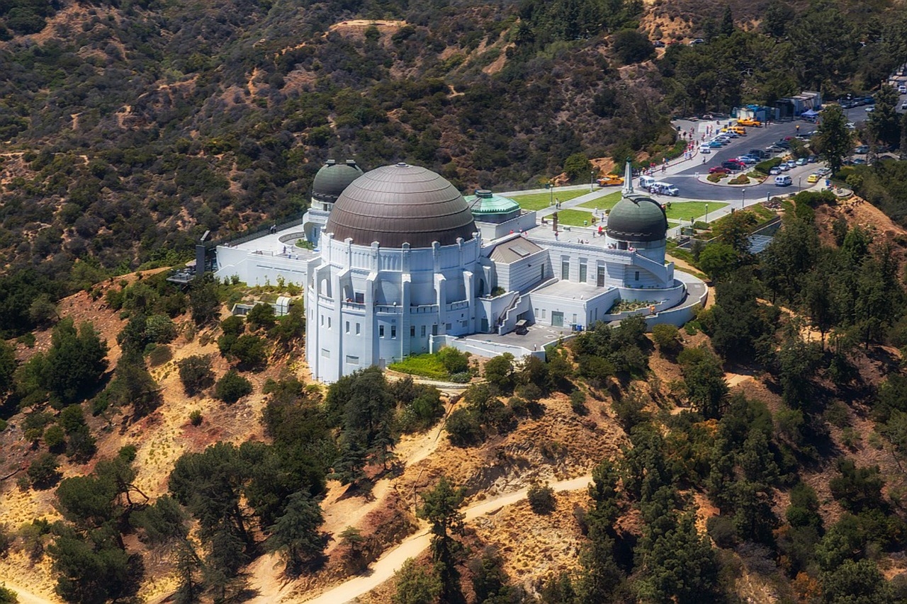 グリフィス天文台　ロサンゼルス　アメリカ横断ツアー