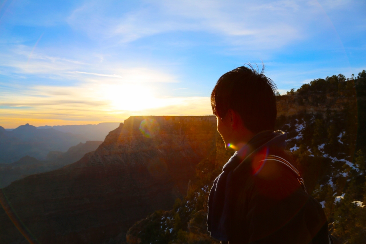 グランドキャニオン　グランドサークル　アリゾナ　アメリカ横断ツアー　Grand Canyon